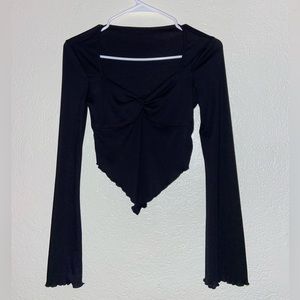 Long sleeve heart line shirt